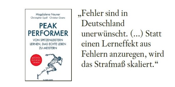 FAZ - Peak Performer unter den Sportbüchern