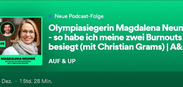 AUF & UP - ein Podcast mit Magdalena Neuner und Dr. Christian Grams