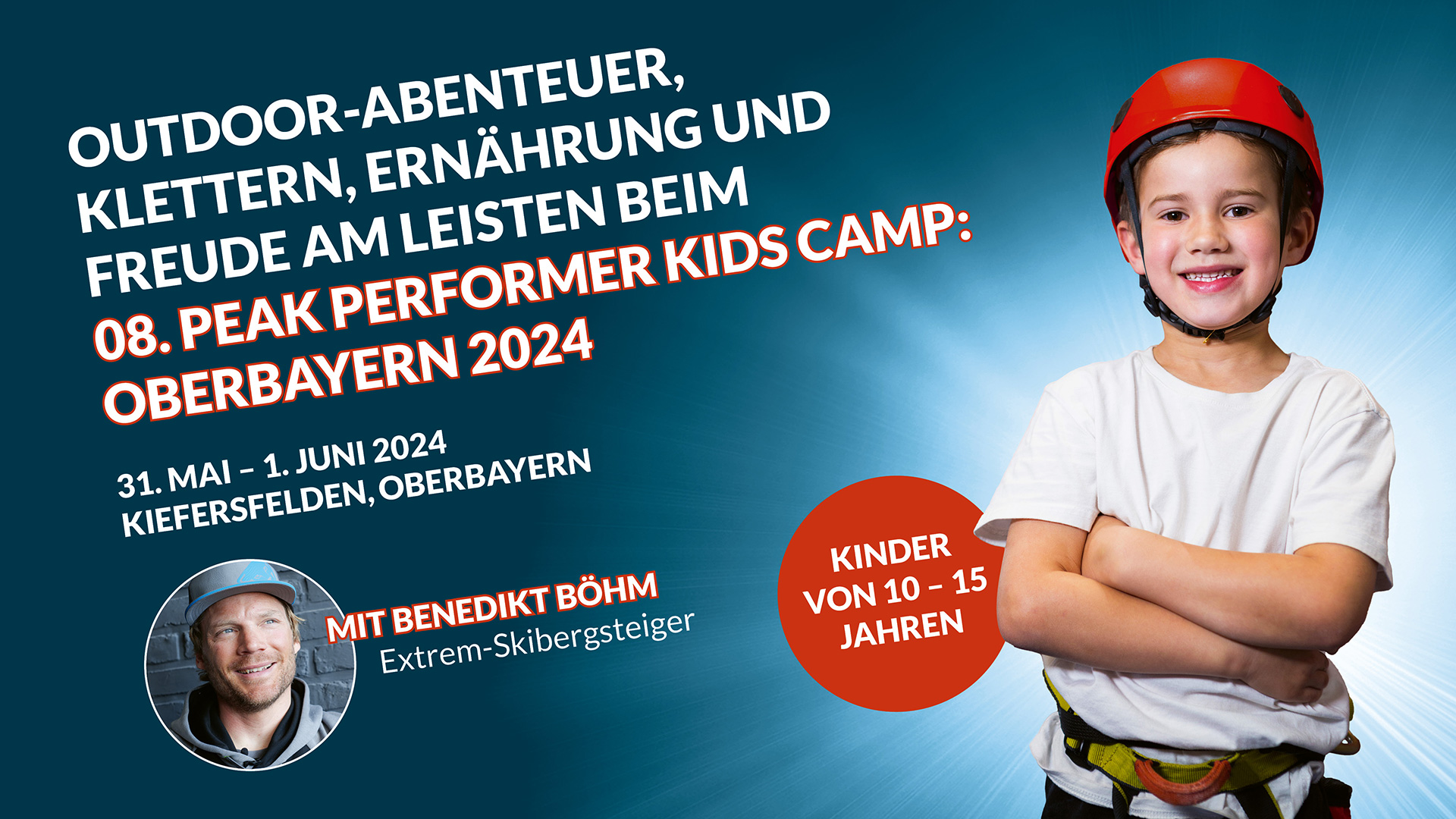 Peak Performer Kids Camp Oberbayern